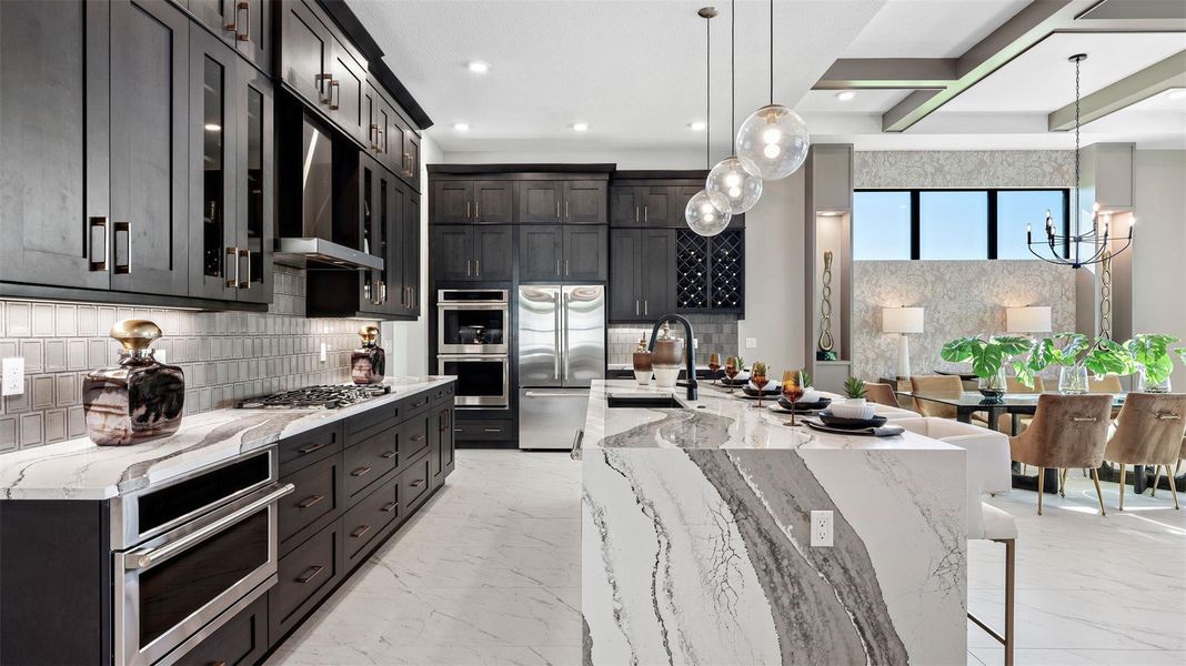 Furnished interior view inside a new home in Cresswind Palm Beach at Westlake, Westlake (Image 18).