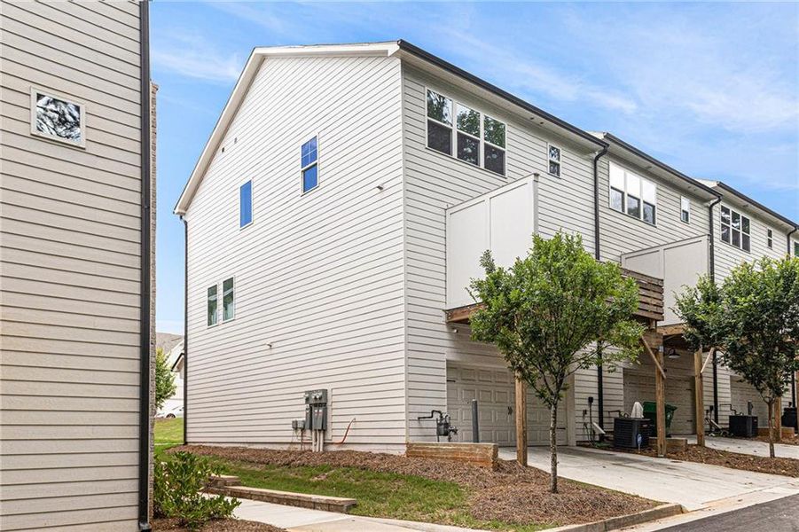 Front exterior of a new home in , Decatur, GA, highlighting curb appeal (Image 23).