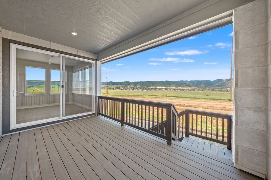 Representative exterior details of a home built from the 1 by Trumark Homes in Trumark Homes at Sterling Ranch, Littleton (Image 3).