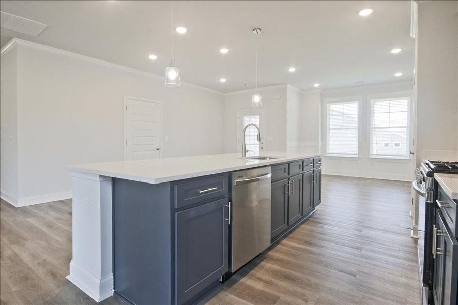 Furnished interior view inside a new home in Cooper's Walk, Loganville (Image 3).