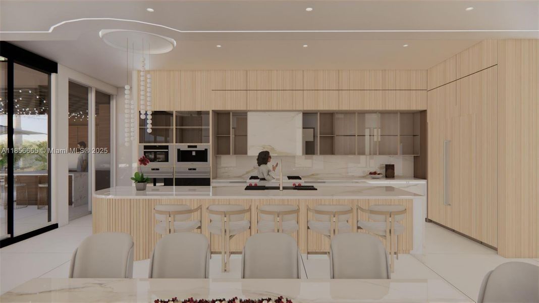 Furnished interior view inside a new home in , Boca Raton (Image 4).