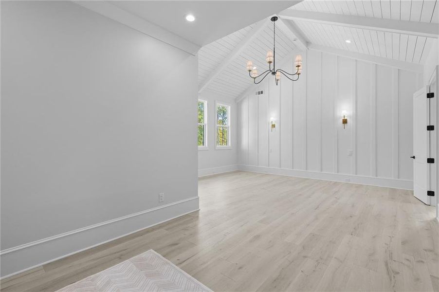 Spacious, unfurnished interior of a new home in , Dacula (Image 64).