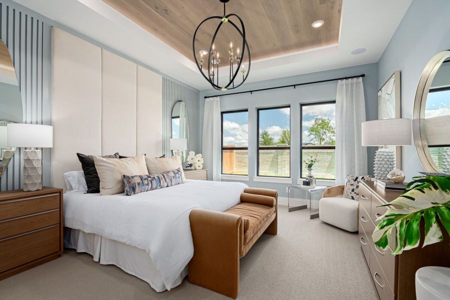Representative furnished interior of a home built from the Fairway by Landon Homes in Fields - Brookside North, Frisco (Image 17). Representative furnished interior of a home built from the Fairway by Landon Homes in Fields - Brookside North, Frisco (Image 17).