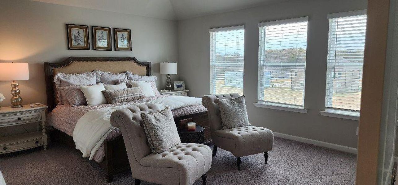 Furnished interior view inside a new home in Alcovy Village, Lawrenceville (Image 5).