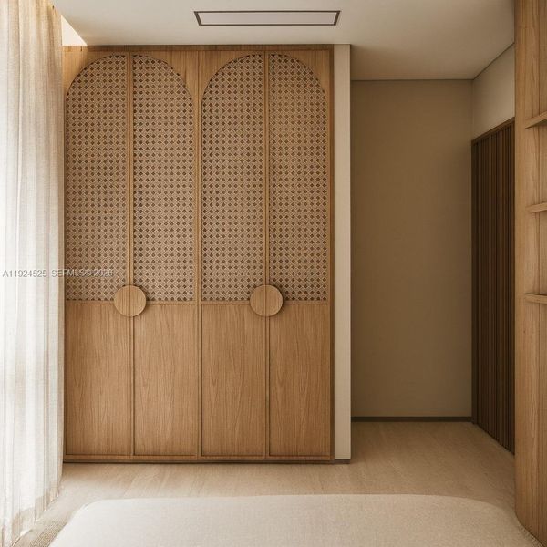 Close-up of interior finishes inside a home in , Hollywood (Image 20).