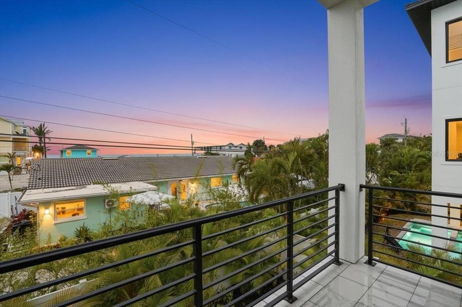 Exterior details and patio area of a home in , Englewood (Image 56).
