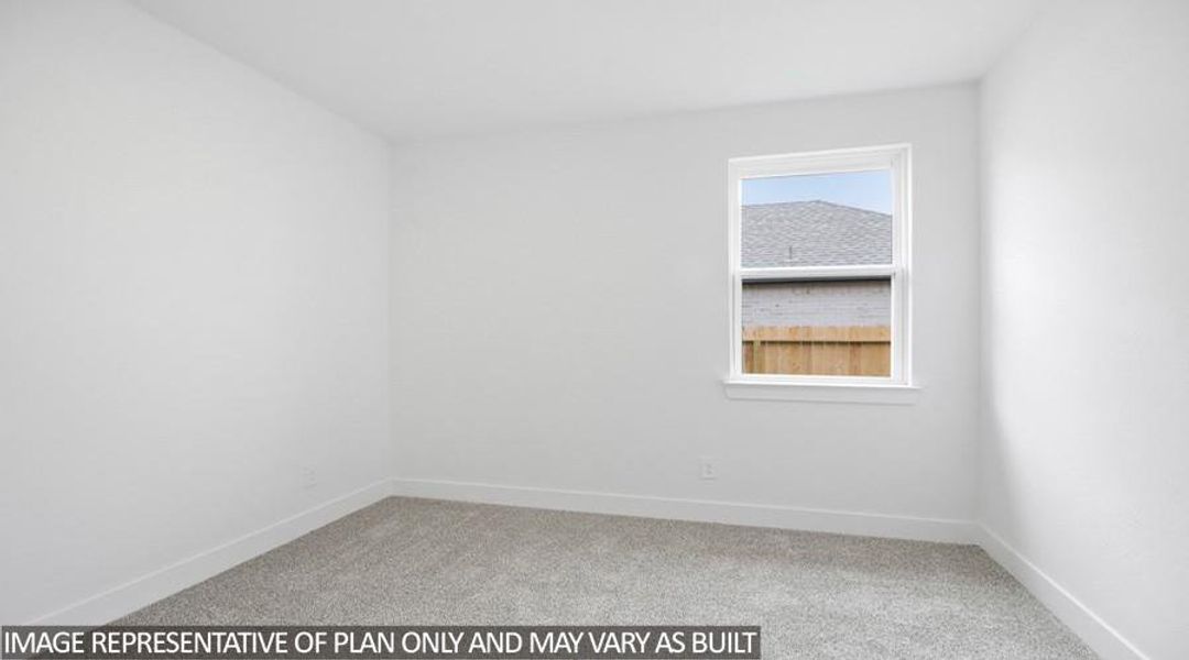 Spacious, unfurnished interior of a new home in Hills of Westlake, Conroe (Image 24).