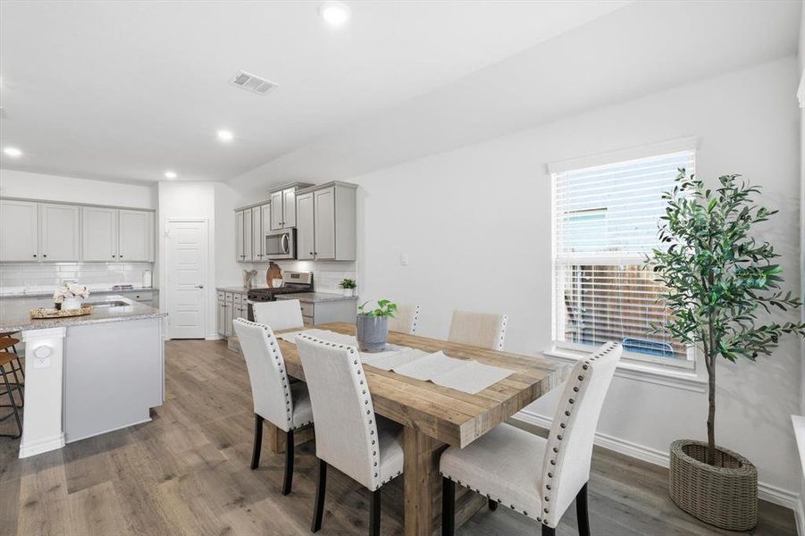 Furnished interior view inside a new home in , Aubrey (Image 12).