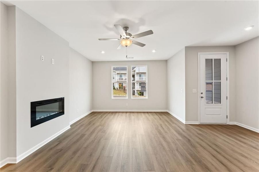 Spacious, unfurnished interior of a new home in Stegall Village, Emerson (Image 23). Spacious, unfurnished interior of a new home in Stegall Village, Emerson (Image 23).
