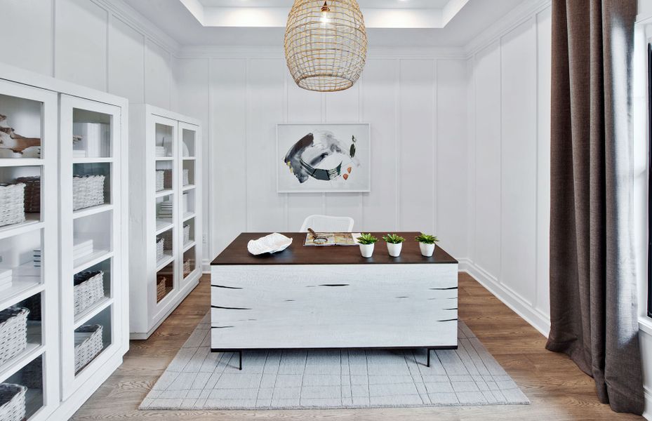 Furnished interior view inside a new home in Talon Preserve on Palmer Ranch, Nokomis (Image 6).