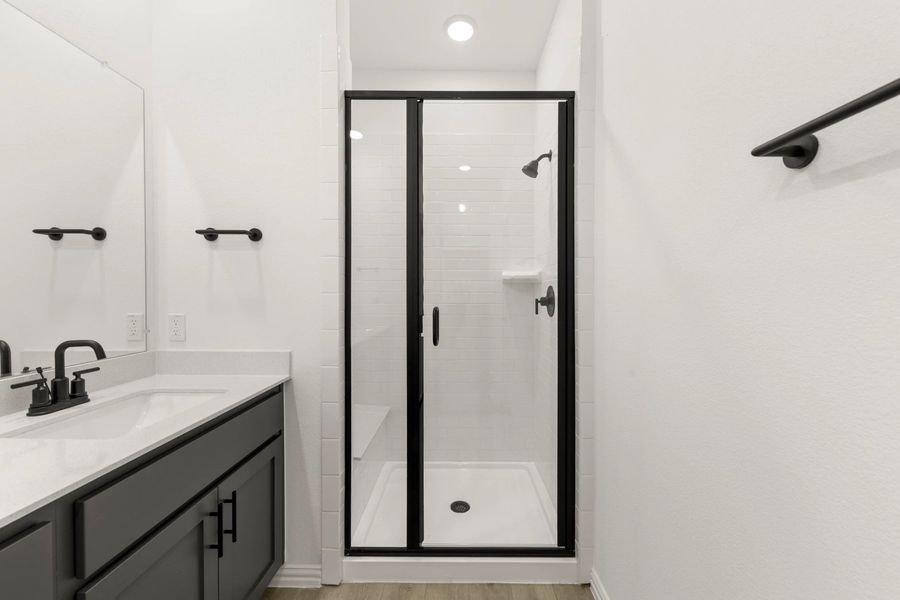 Primary Bathroom featuring the Minimalist Collection Primary Bathroom featuring the Minimalist Collection