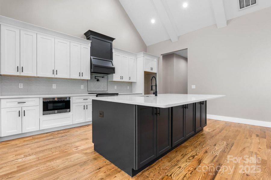 Furnished interior view inside a new home in , Hickory (Image 9).