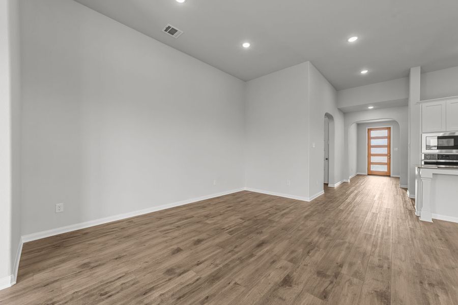 Representative unfurnished interior of a home built from the Wheeler by Cambridge Homes in Kings Way, Denton (Image 24). Representative unfurnished interior of a home built from the Wheeler by Cambridge Homes in Kings Way, Denton (Image 24).