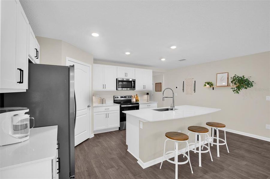 Furnished interior view inside a new home in Sawmill Branch, Palm Coast (Image 6).