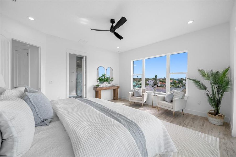 Furnished interior view inside a new home in , Madeira Beach (Image 8).