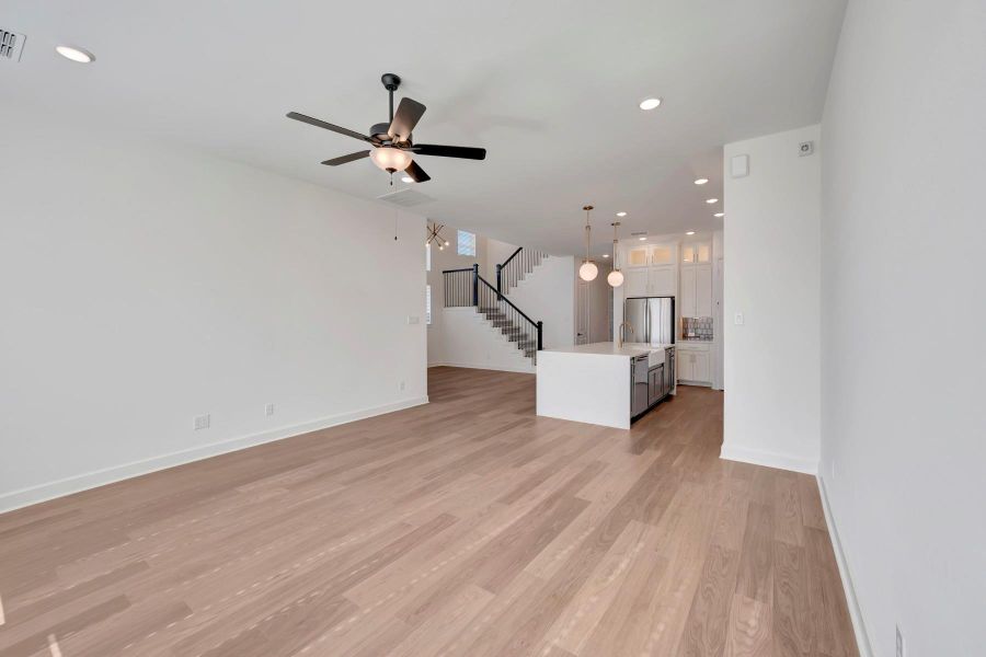 Spacious, unfurnished interior of a new home in Brookewater 55’ Homesites, Rosenberg (Image 31).