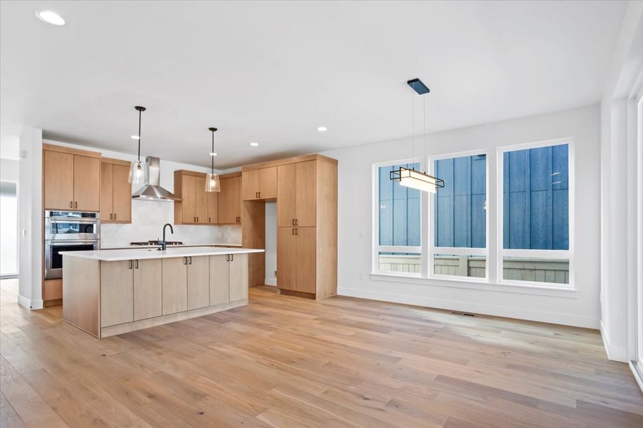 Furnished interior view inside a new home in West Grange, Longmont (Image 9).