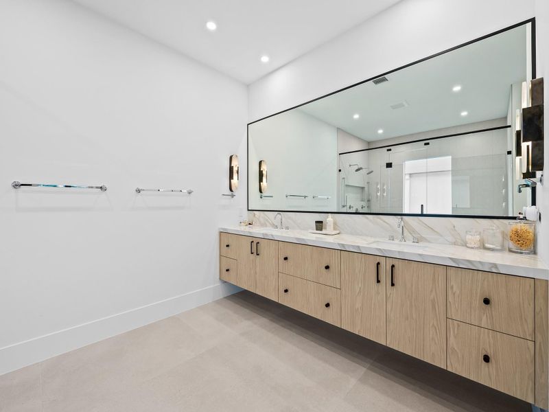 Furnished interior view inside a new home in , Lighthouse Point (Image 11).