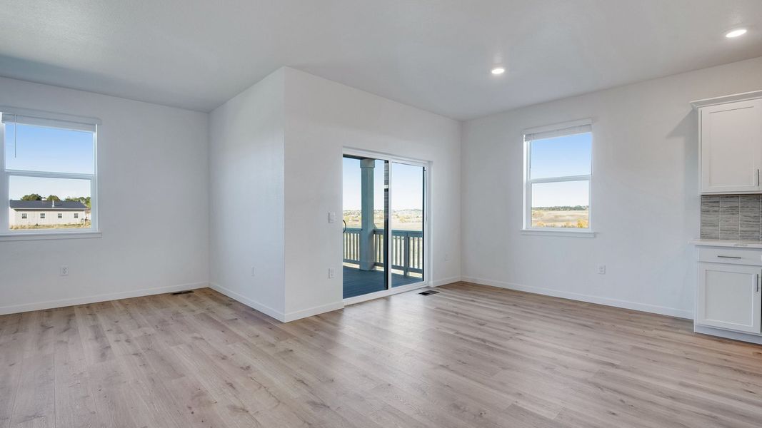 Spacious, unfurnished interior of a new home in Vantage, Berthoud (Image 6). Spacious, unfurnished interior of a new home in Vantage, Berthoud (Image 6).
