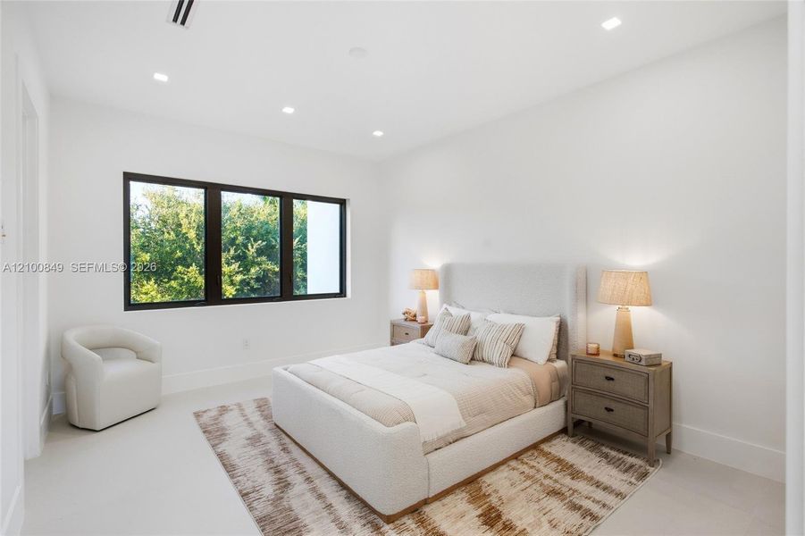 Furnished interior view inside a new home in , Palmetto Bay (Image 50).