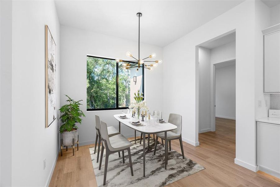 Furnished interior view inside a new home in , North Port (Image 5). Furnished interior view inside a new home in , North Port (Image 5).