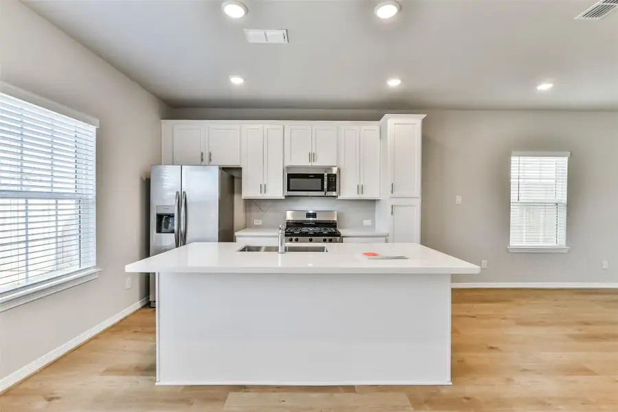 Furnished interior view inside a new home in , Houston (Image 3).