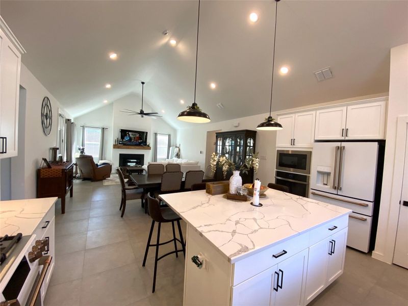 Furnished interior view inside a new home in Centennial Oaks, Santa Fe (Image 24).