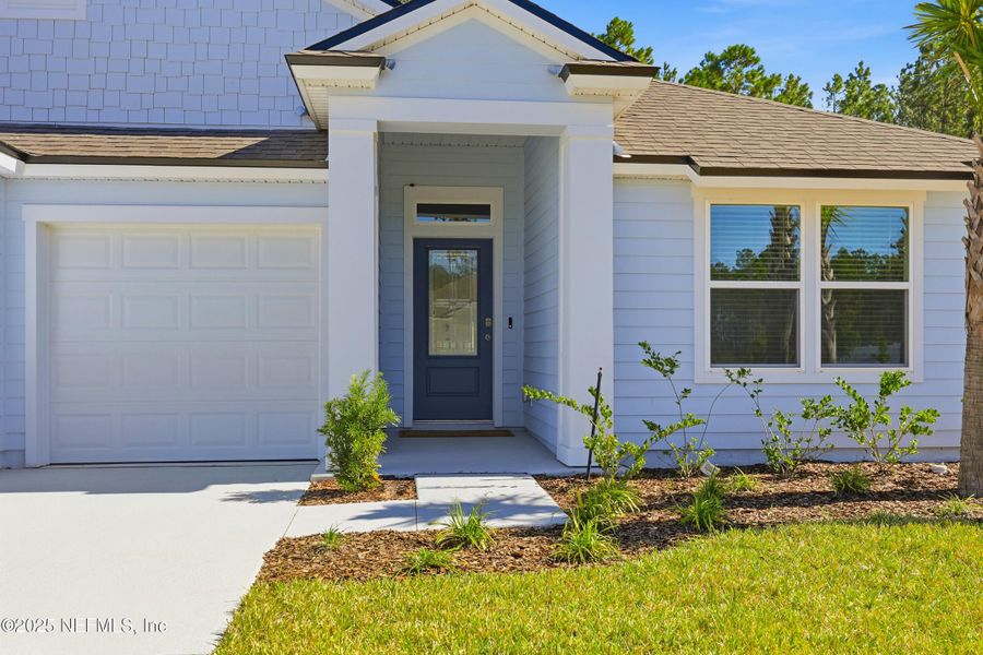 Exterior details and patio area of a home in , Palm Coast (Image 21). Exterior details and patio area of a home in , Palm Coast (Image 21).