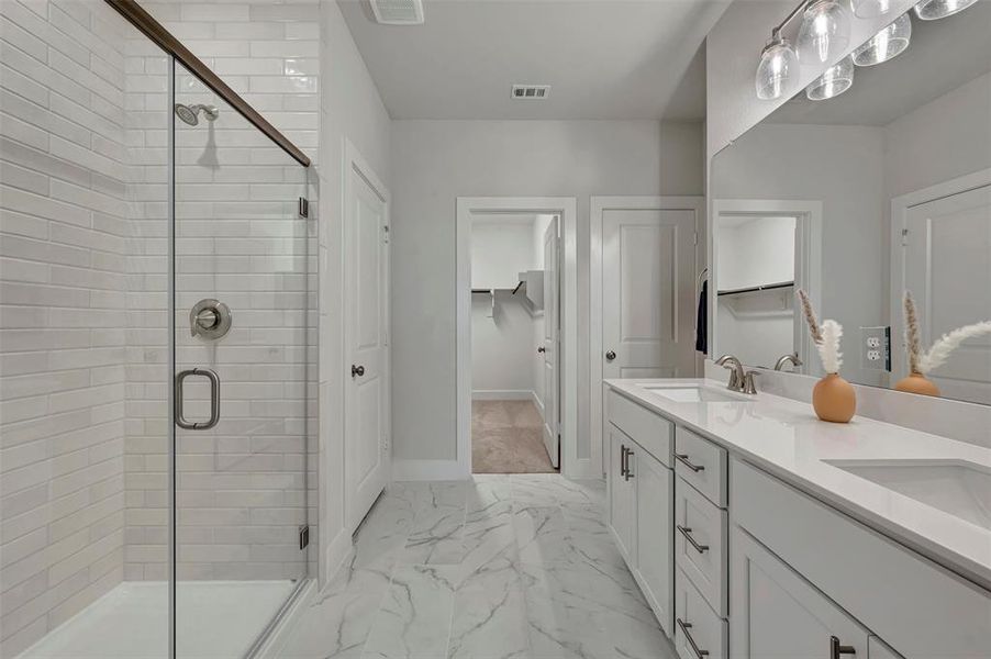 Furnished interior view inside a new home in Lilybrooke at Legacy Hills, Celina (Image 7).