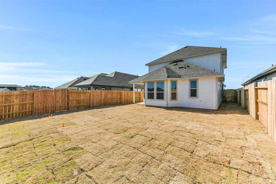 Exterior details and patio area of a home in Colony at Pinehurst, Pinehurst (Image 26). Exterior details and patio area of a home in Colony at Pinehurst, Pinehurst (Image 26).