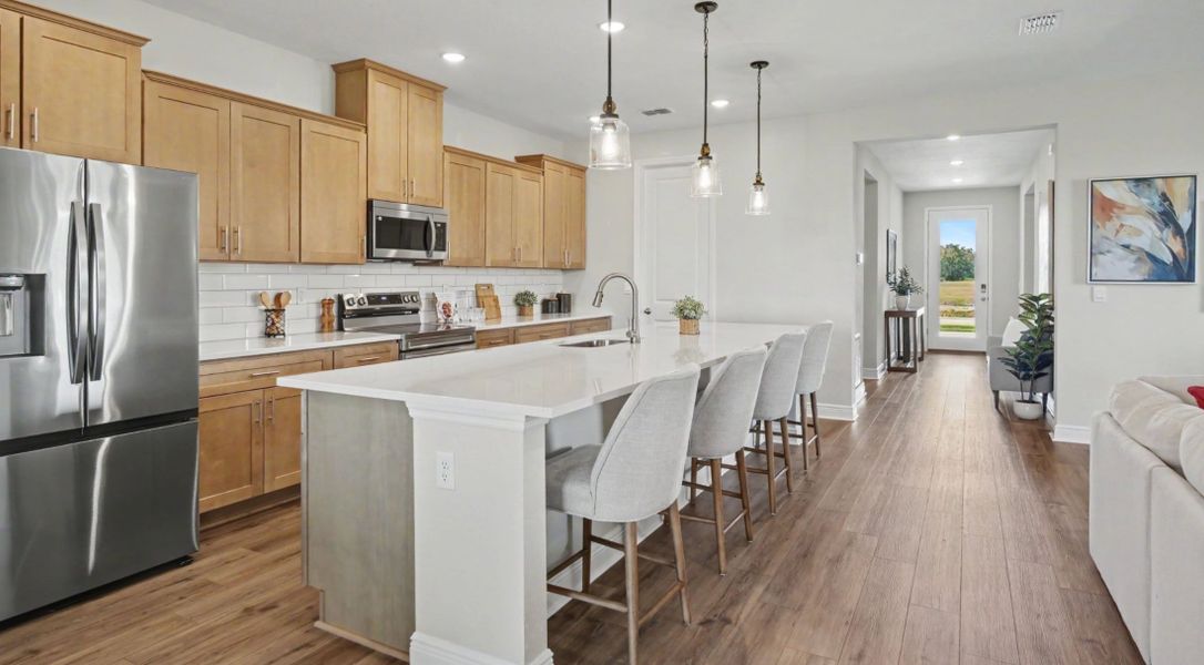 Representative furnished interior of a home built from the Harmony by Maronda Homes in Bella Estates, Plant City (Image 20).