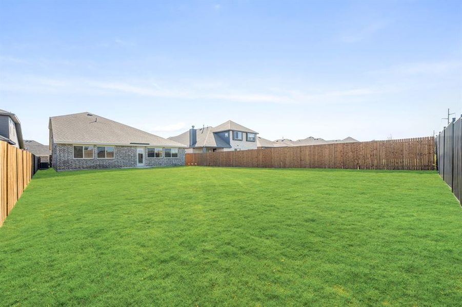 Exterior details and patio area of a home in Godley Ranch Elements, Godley (Image 4). Exterior details and patio area of a home in Godley Ranch Elements, Godley (Image 4).