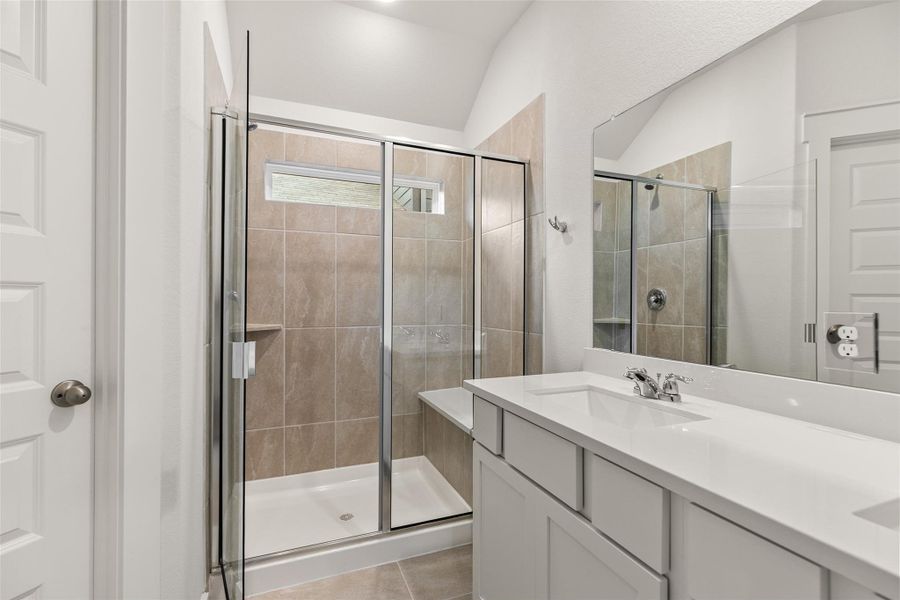 Furnished interior view inside a new home in Colony at Pinehurst, Pinehurst (Image 16).