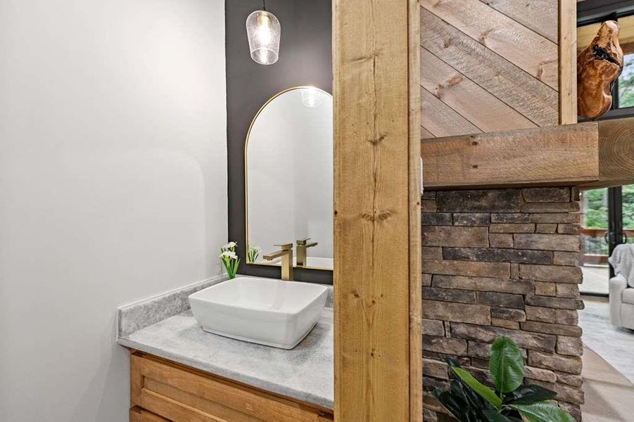 Furnished interior view inside a new home in , McCaysville (Image 50).