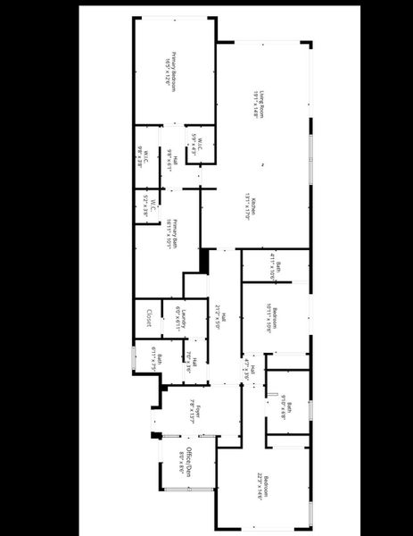 2D floor plan layout of this home in , Delray Beach, FL (Image 2). 2D floor plan layout of this home in , Delray Beach, FL (Image 2).