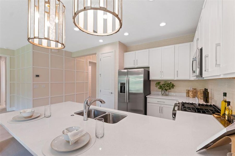 Furnished interior view inside a new home in Valencia Ridge, Wesley Chapel (Image 7).