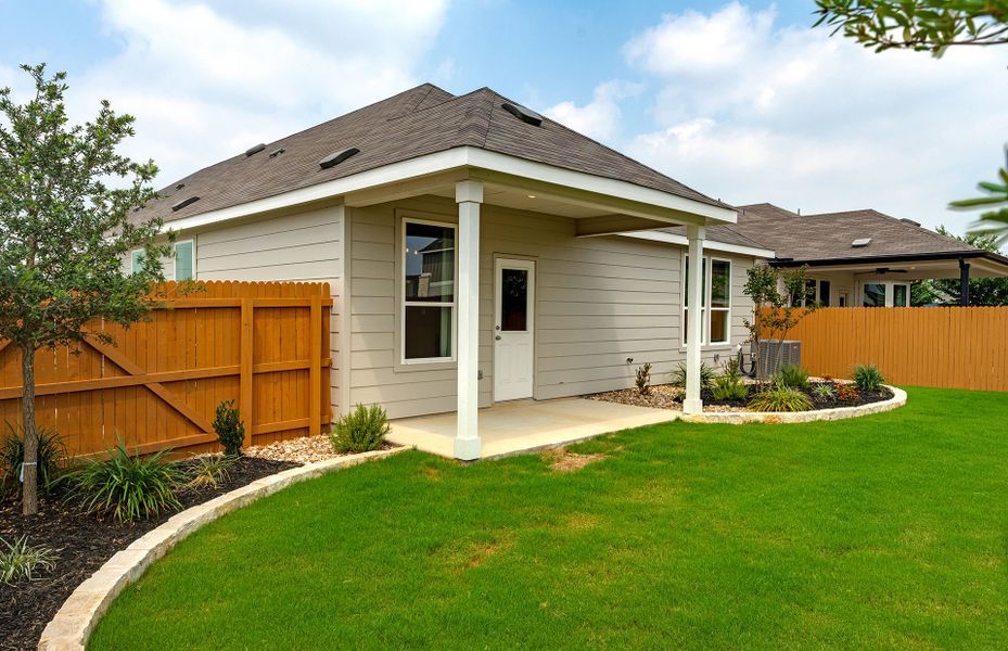 Representative exterior details of a home built from the Hewitt by Centex in Davis Ranch, San Antonio (Image 3). Representative exterior details of a home built from the Hewitt by Centex in Davis Ranch, San Antonio (Image 3).