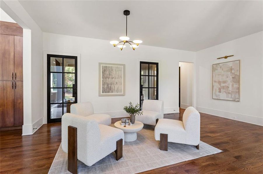Furnished interior view inside a new home in , Smyrna (Image 10).