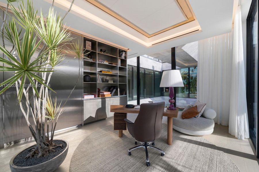 Furnished interior view inside a new home in , Miami Beach (Image 20).