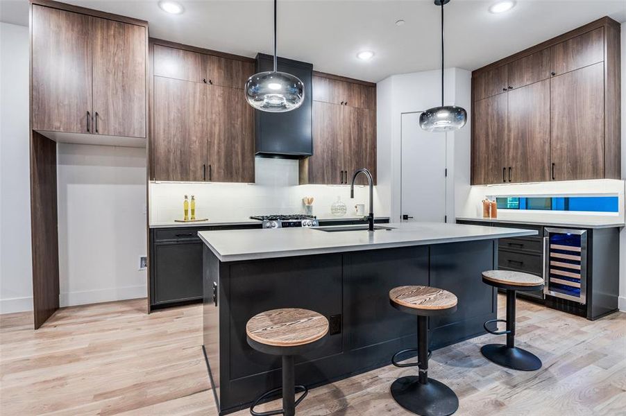 Furnished interior view inside a new home in , Dallas (Image 15).