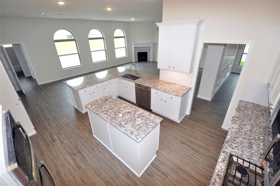 Furnished interior view inside a new home in , League City (Image 13).