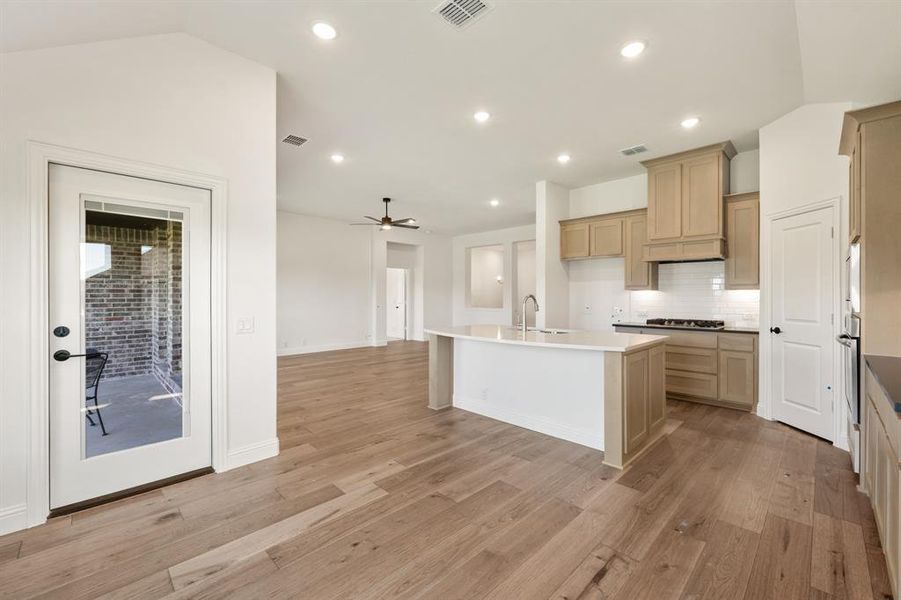 Furnished interior view inside a new home in Abe's Landing, Granbury (Image 16).