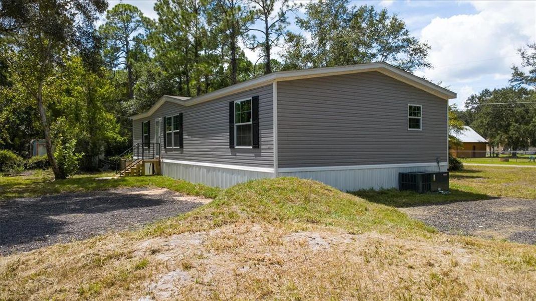 Exterior details and patio area of a home in , Bunnell (Image 13). Exterior details and patio area of a home in , Bunnell (Image 13).