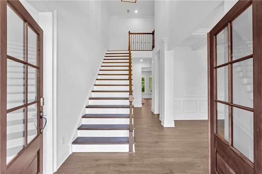 Spacious, unfurnished interior of a new home in Ford Landing, Acworth (Image 60).