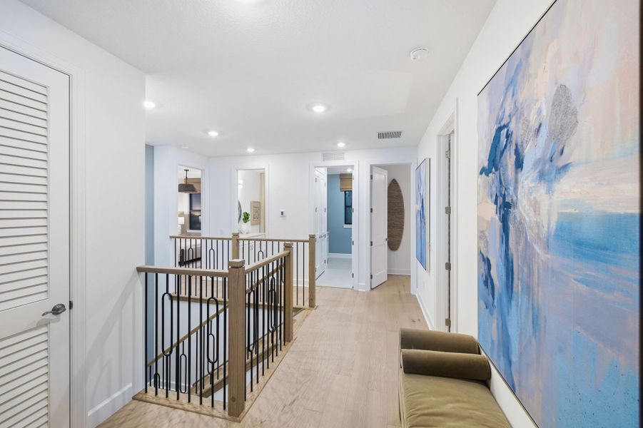 Furnished interior view inside a new home in Greyhawk Landing, Lake Worth (Image 27).