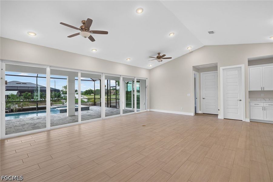 Spacious, unfurnished interior of a new home in Cape Coral, Cape Coral (Image 23). Spacious, unfurnished interior of a new home in Cape Coral, Cape Coral (Image 23).