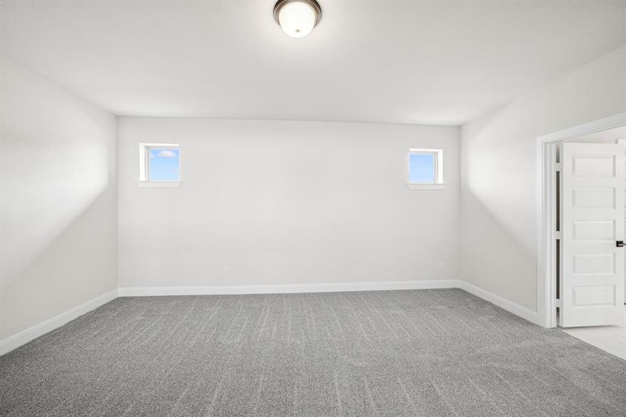 Spacious, unfurnished interior of a new home in Karis - Village Series, Crowley (Image 29). Spacious, unfurnished interior of a new home in Karis - Village Series, Crowley (Image 29).