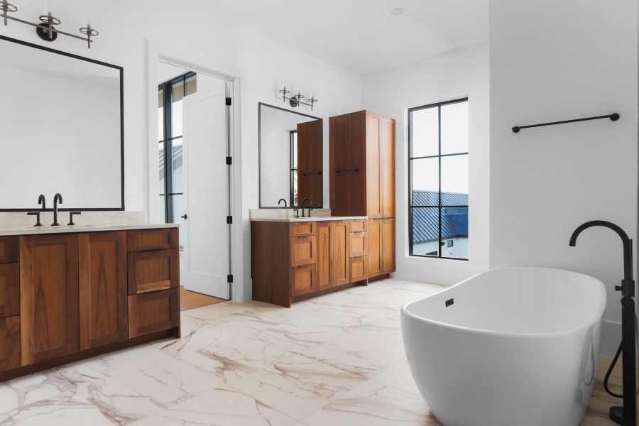 Furnished interior view inside a new home in , Austin (Image 29).