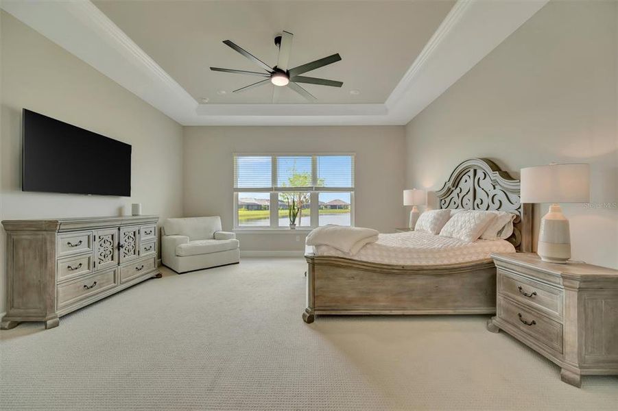 Furnished interior view inside a new home in , Palmetto (Image 41).