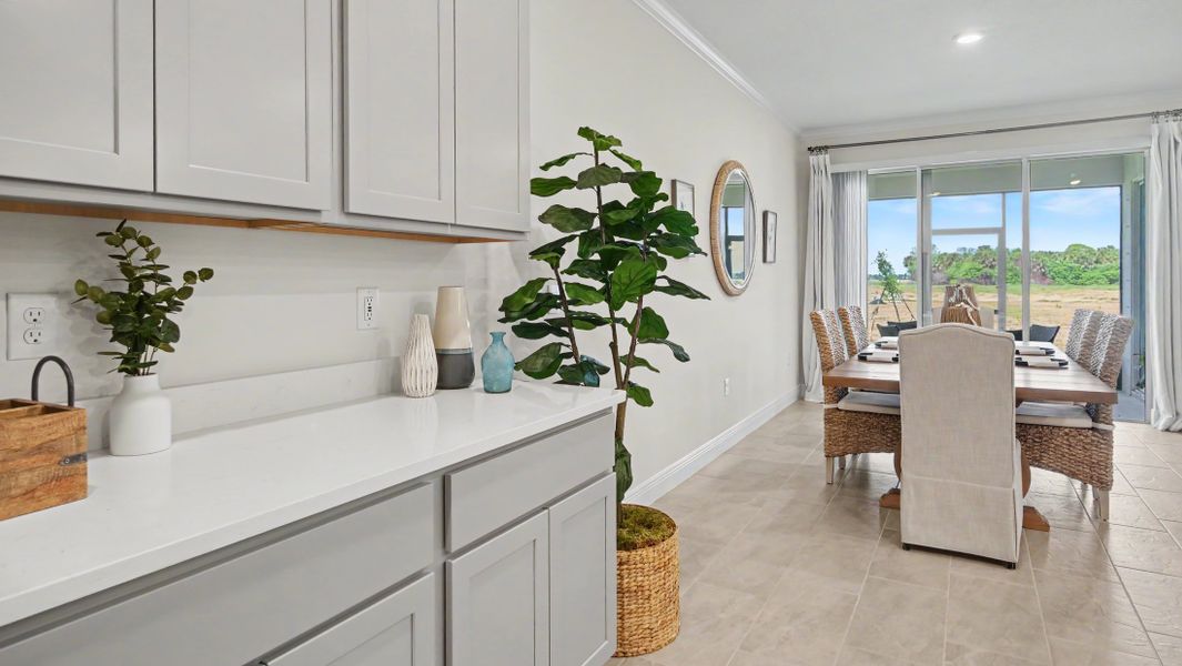 Representative furnished interior of a home built from the Drexel by Maronda Homes in North Port, North Port (Image 30).